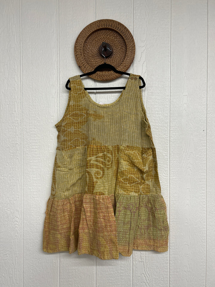 Kantha Meadow Mini Dress 0625 102