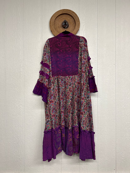 Crepe Sari Rhiannon Duster Dress 0226 169