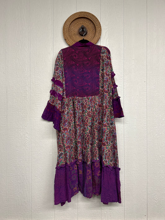 Crepe Sari Rhiannon Duster Dress 0226 169