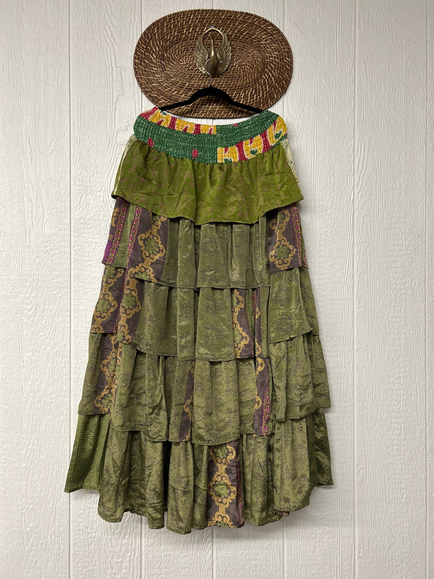 Rasgulla Sari Venus Ruffle Maxi 1125 022