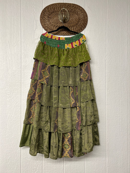 Rasgulla Sari Venus Ruffle Maxi 1125 022