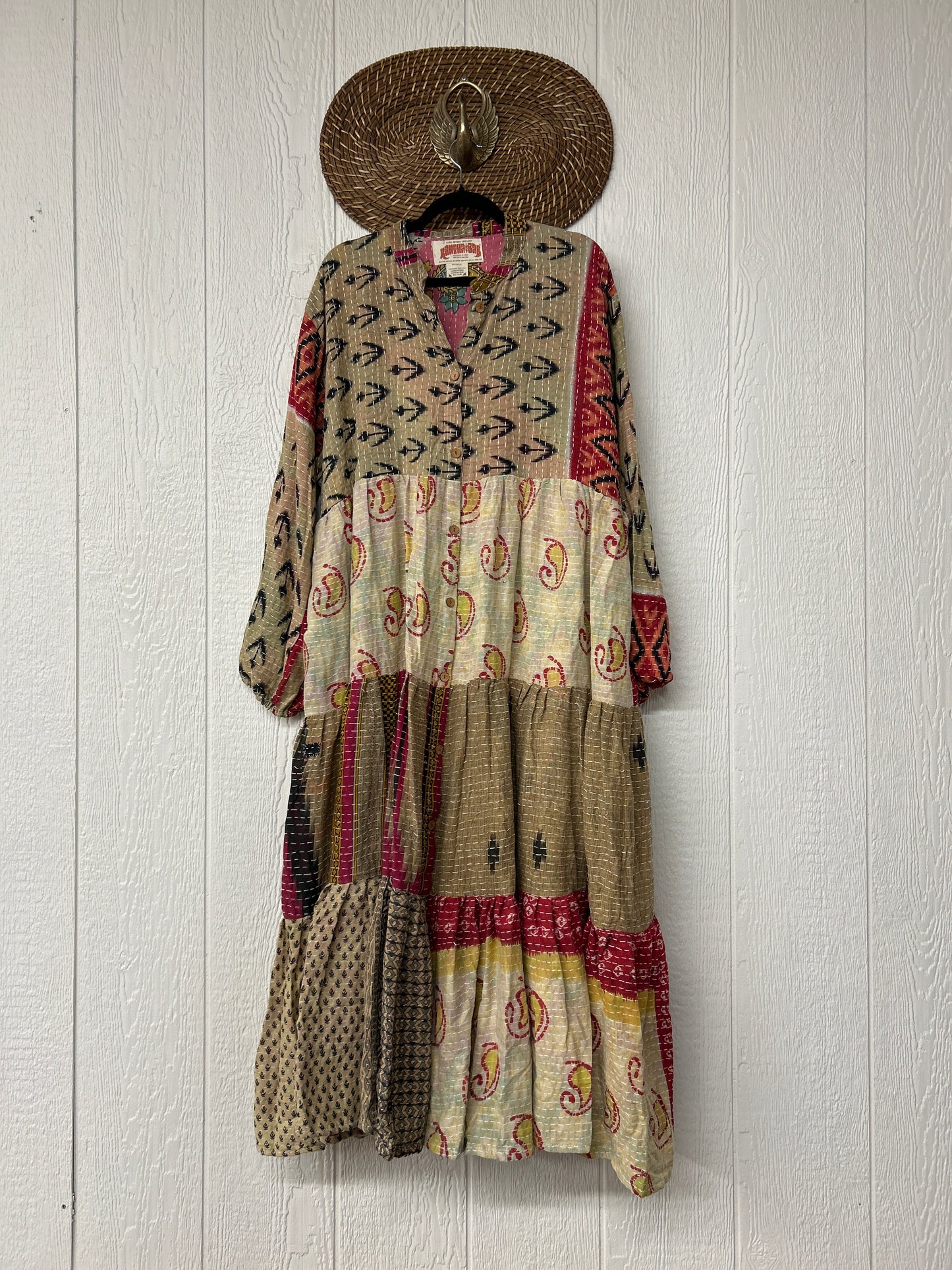 RETAIL Pareo Kantha Luminous Maxi Dress 0126 102