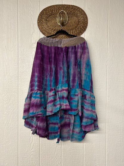 Crepe Sari Dahlia Skirt 1026 131