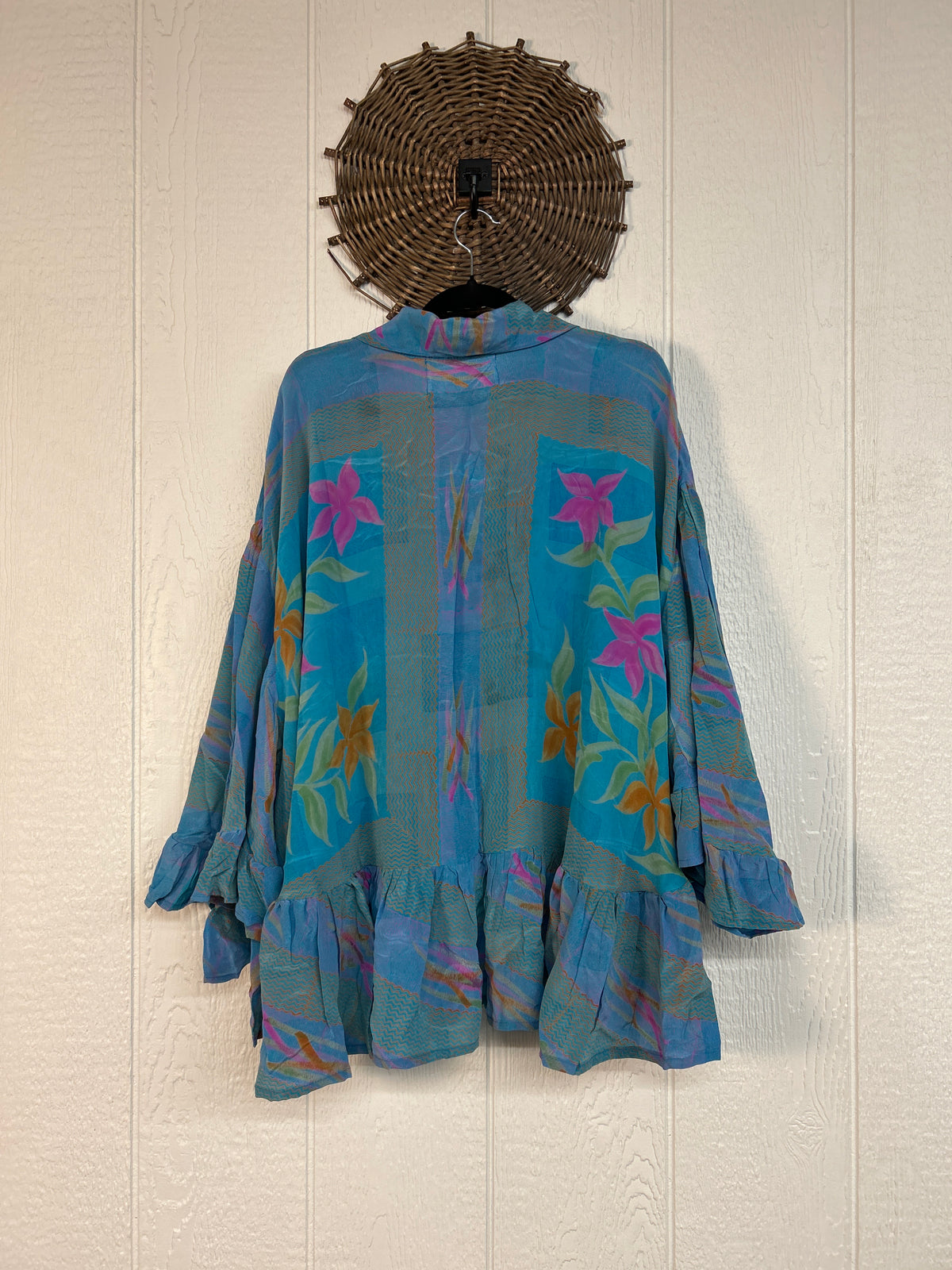 Crepe Sari Wild Rose Top 1026 025