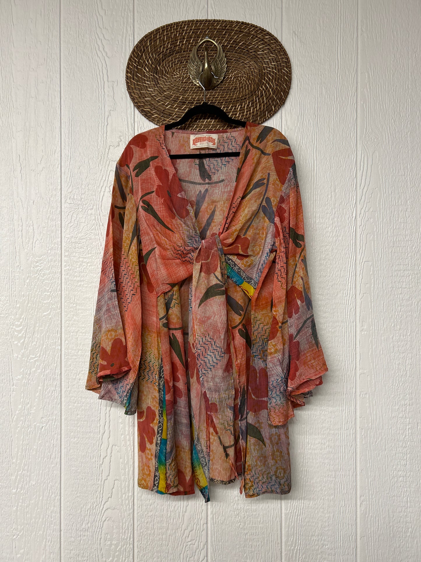 Crepe Sari Shortie Spellbound Kimono 0426 134