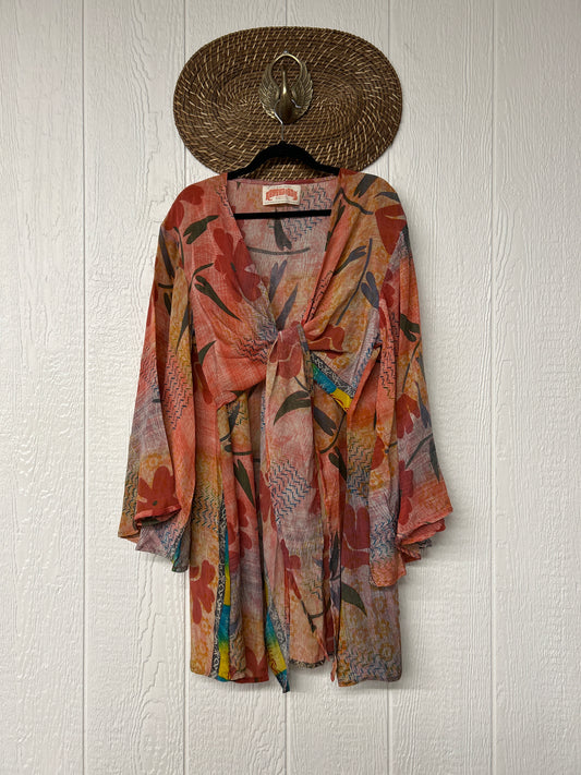 Crepe Sari Shortie Spellbound Kimono 0426 134