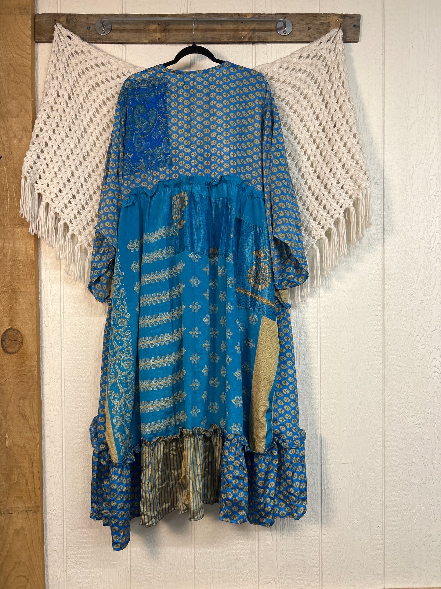 Rasgulla Sari Rhiannon Kimono 0826 028