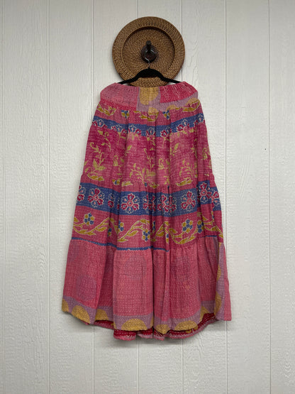 Pareo Kantha Lotus Maxi Skirt 0826 054