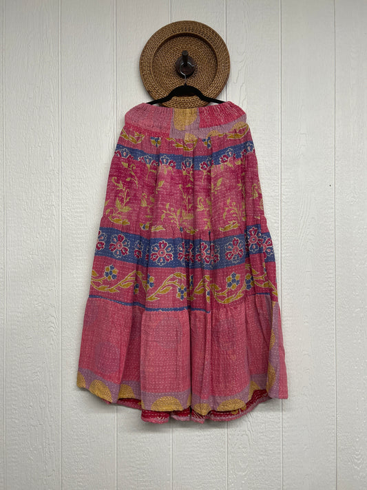 Pareo Kantha Lotus Maxi Skirt 0826 054
