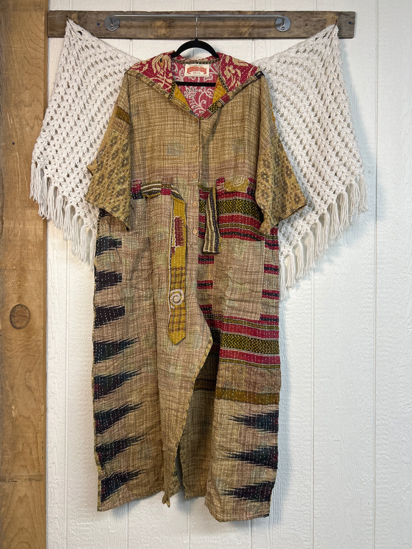 Pareo Kantha Zen Hoodie Jumpsuit 0726 202