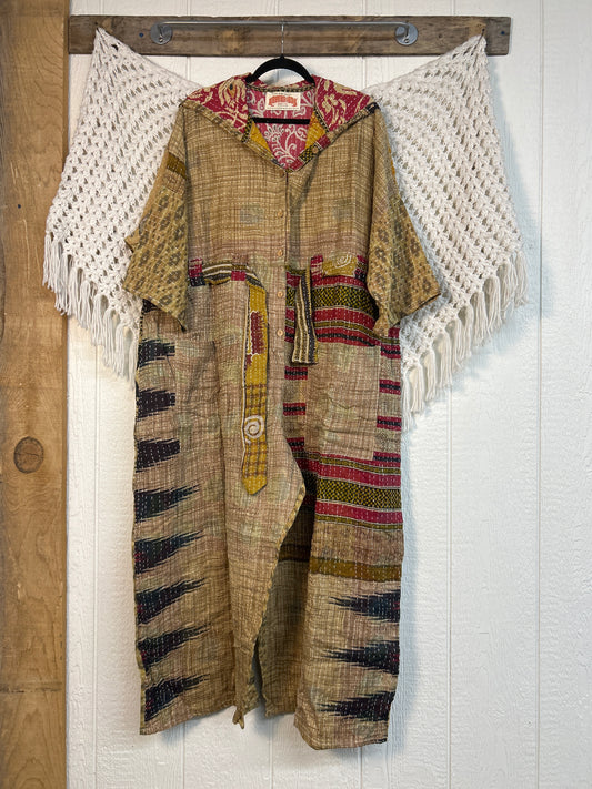 Pareo Kantha Zen Hoodie Jumpsuit 0726 202