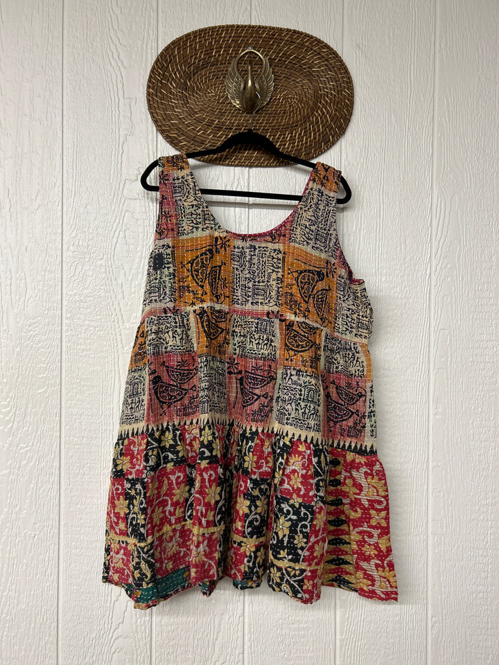 Kantha Meadow Mini Dress 0625 147