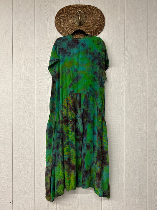 Crepe Sari Summer Evermore Kimono 0726 057
