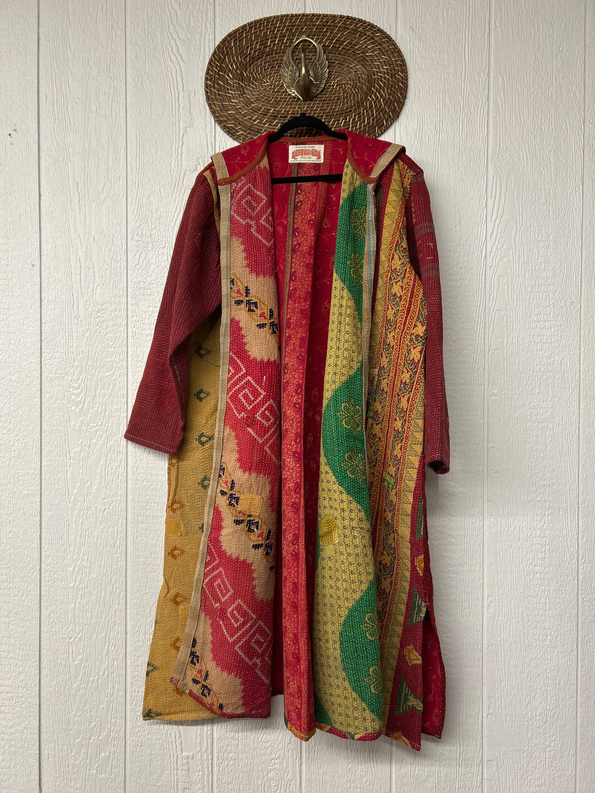 Fine Kantha Rising Sun Coat 1026 059