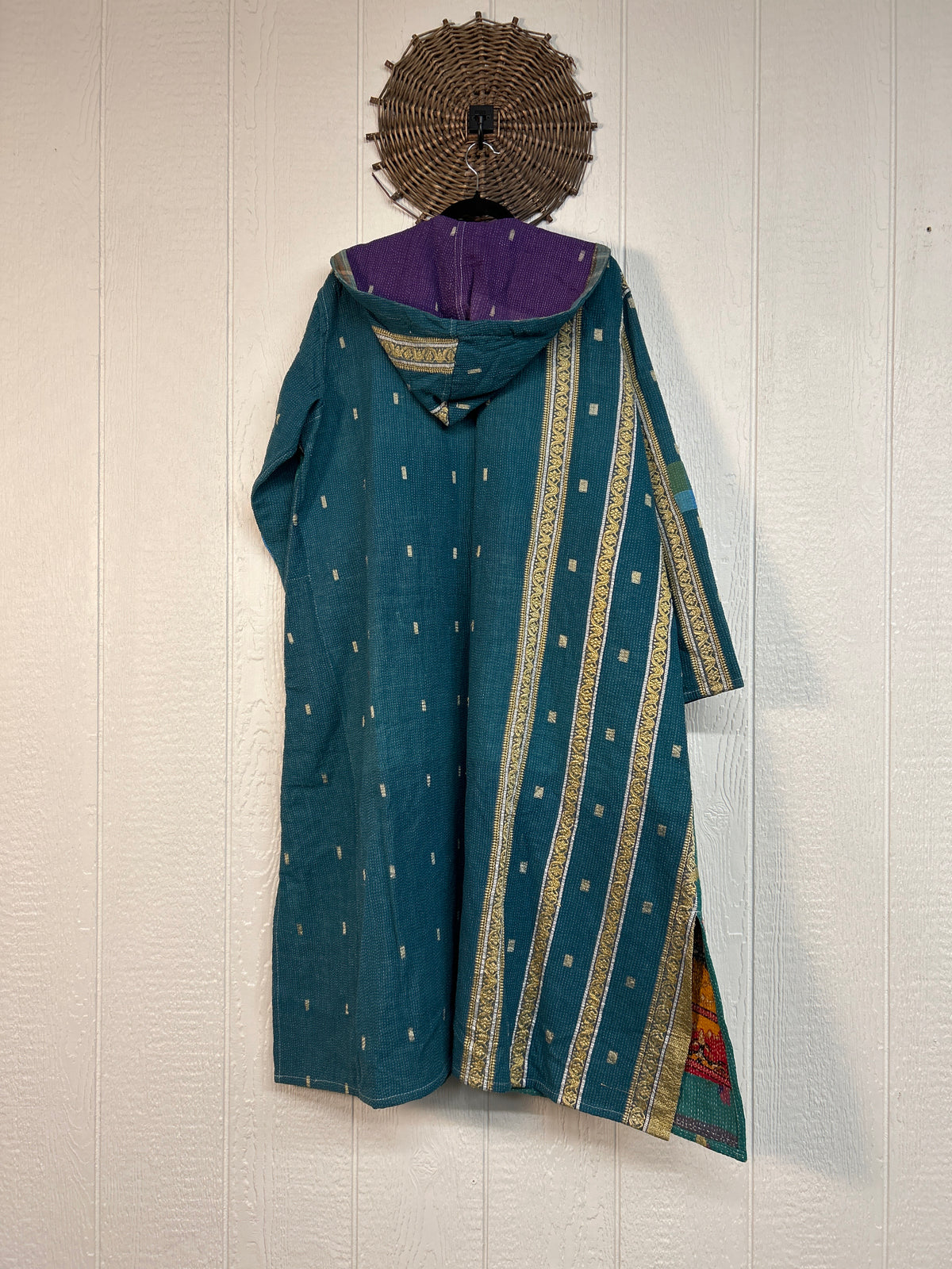 Fine Kantha Rising Sun Coat 1026 123