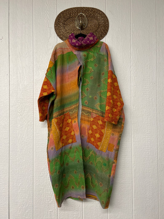 Fine Kantha Cowl Split Pullover 1225 060