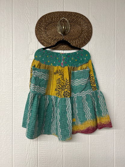 Pareo Kantha Meadow Skirt 0826 173