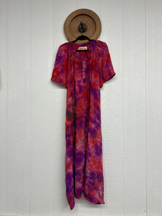 Crepe Sari Summer Woodstock Duster 0626 028