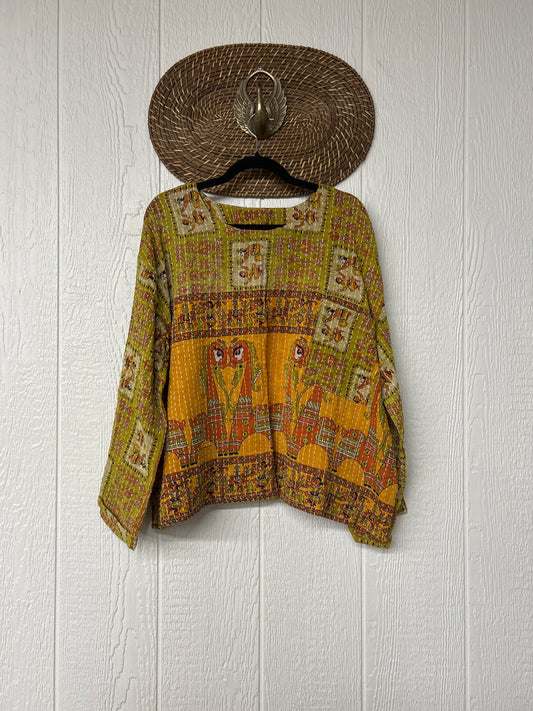 Pareo Kantha Wanderer Pocket Crop Top 0226 112