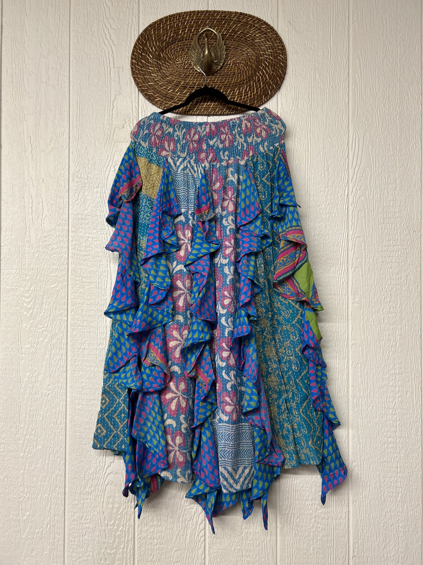 Pareo Kantha Willow Maxi Skirt 0826 149