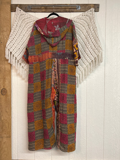 Kantha Zen Hoodie Jumpsuit 0925 265