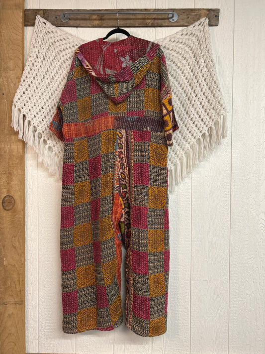 Kantha Zen Hoodie Jumpsuit 0925 265