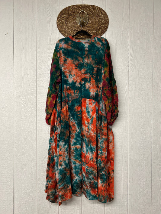 Crepe Sari Evermore Kimono 1026 221