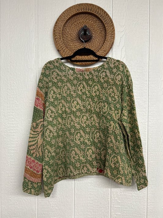 Pareo Kantha Wanderer Pocket Crop Top 0226 102