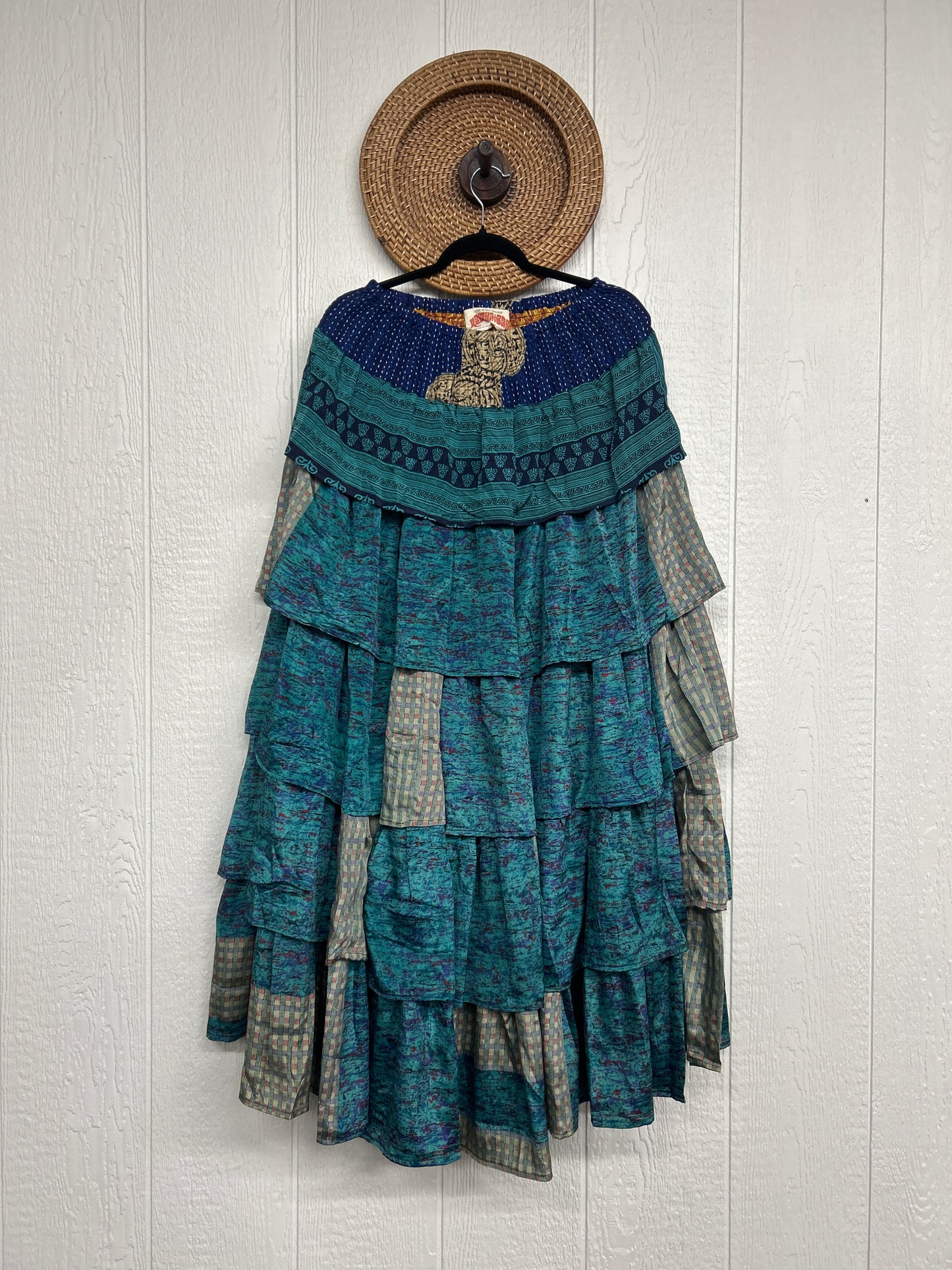 Rasgulla Sari Venus Ruffle Maxi 1125 212