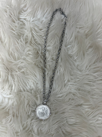 RETAIL Horse Coin Necklace 0226 010