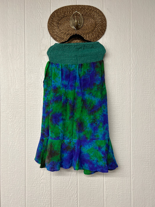 Crepe Sari Inner Peace Wrap Skirt 0626 002