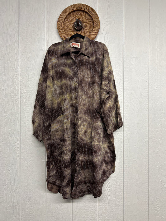Pareo Kantha Free To Be Longsleeve Maxi 0526 024
