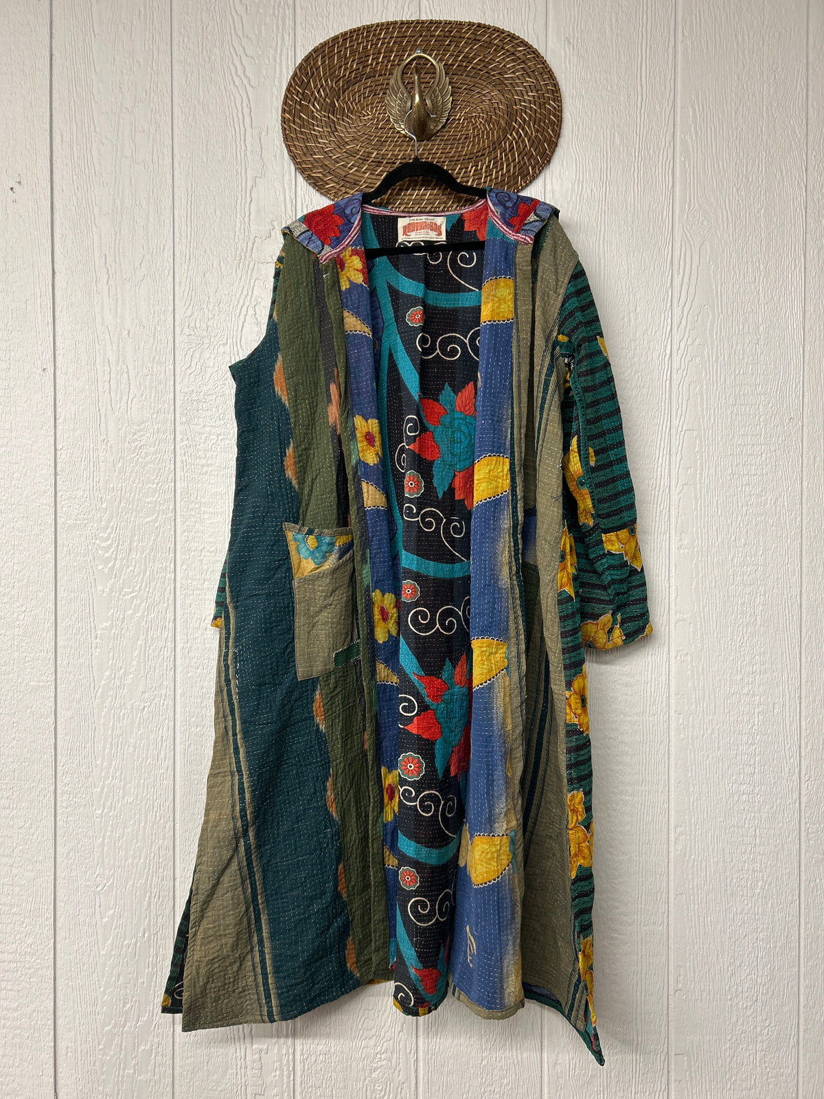 Fine Kantha Rising Sun Coat 1026 229