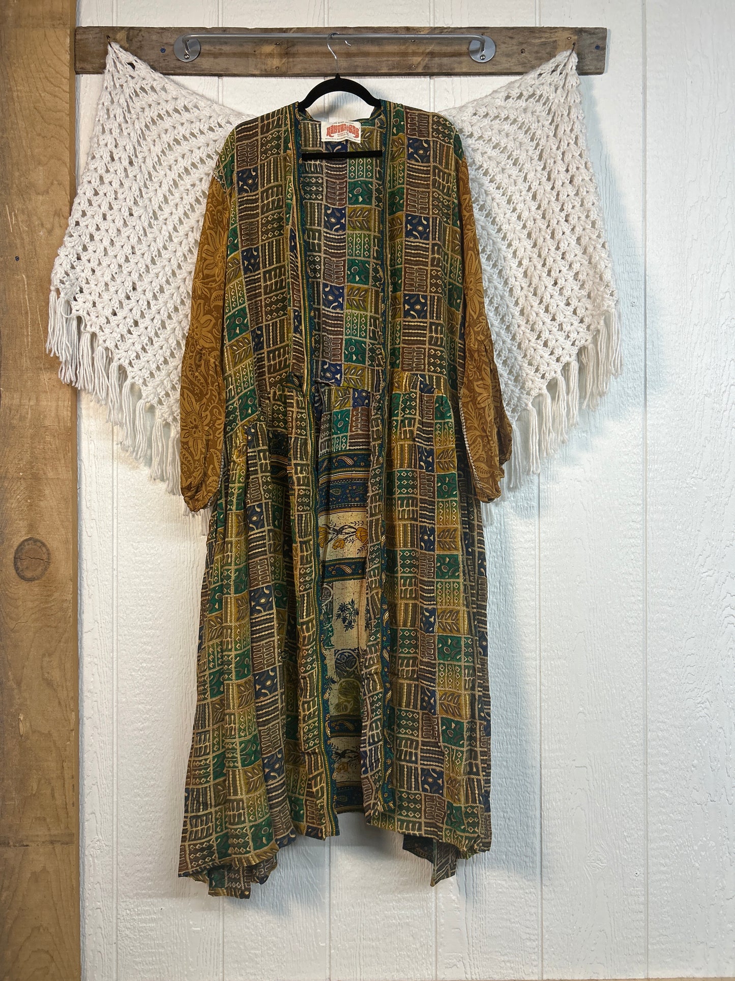 Crepe Sari Evermore Kimono 0326 127