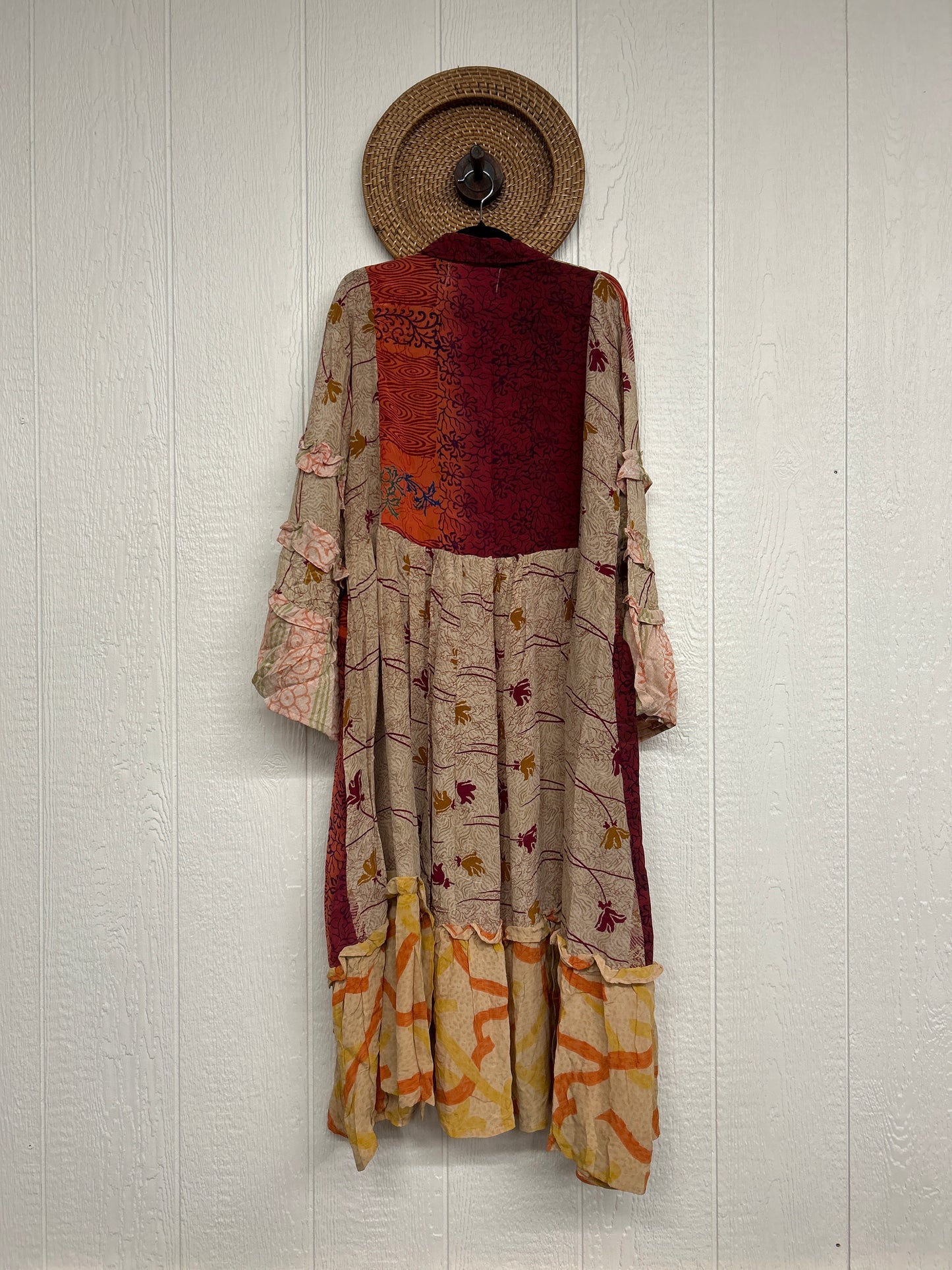 Crepe Sari Rhiannon Duster Dress 0226 184