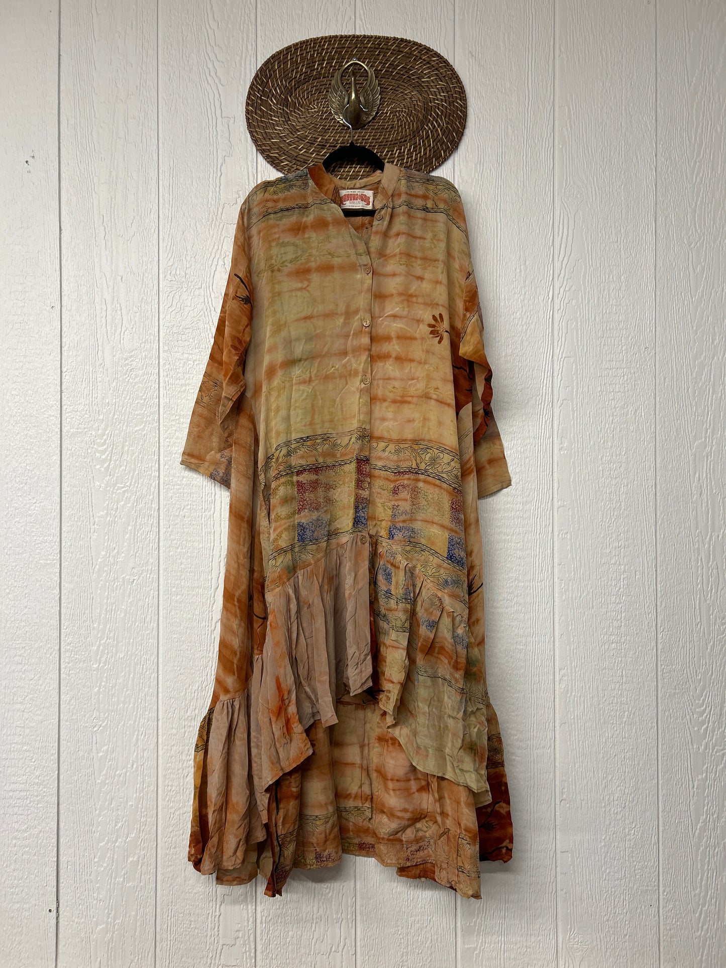 Crepe Sari Dahlia Duster Dress 0326 271