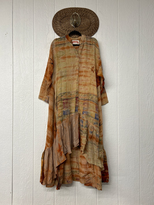 Crepe Sari Dahlia Duster Dress 0326 271