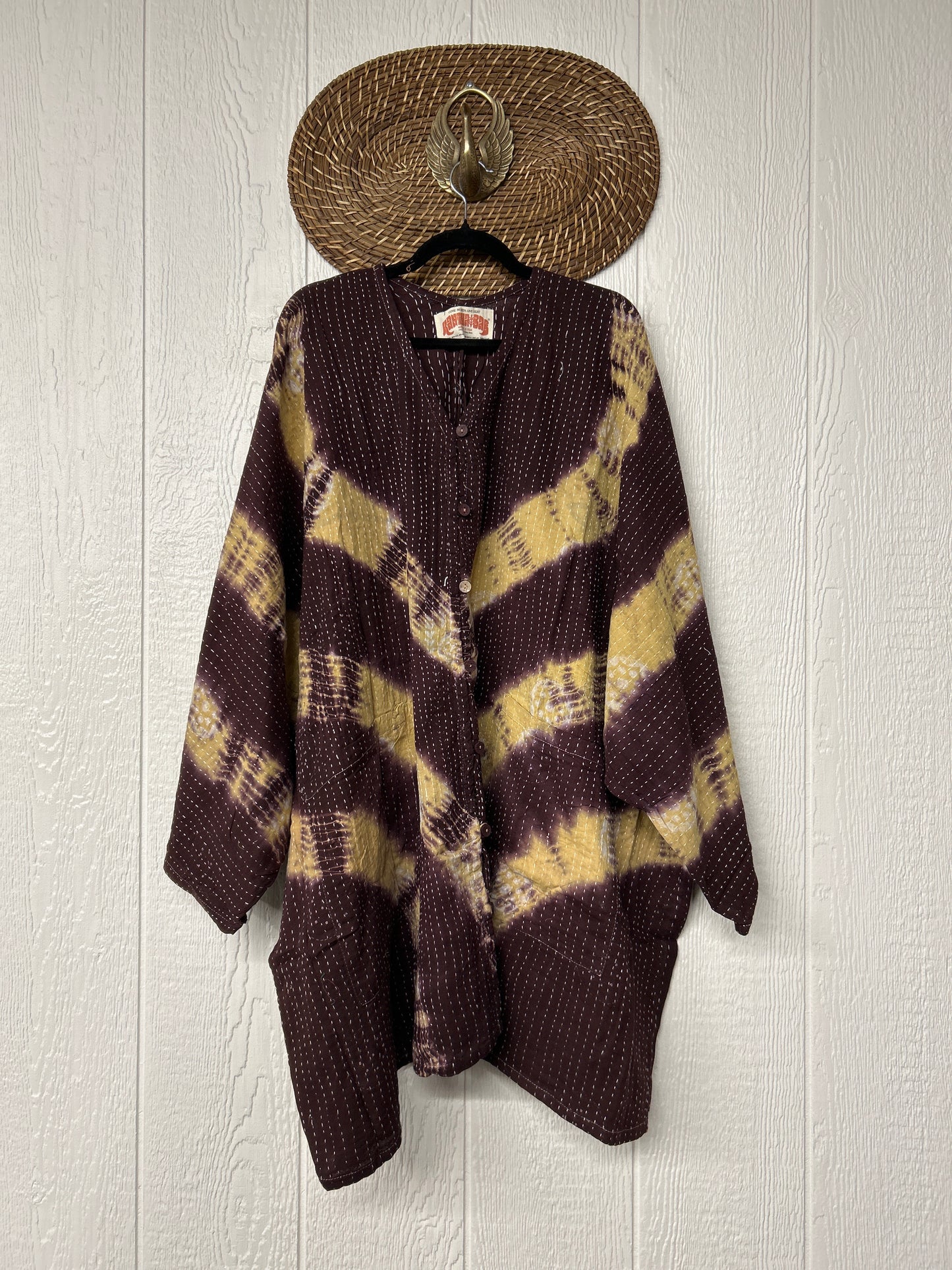 Pareo Kantha Gaia Button-Down Kimono 0526 057