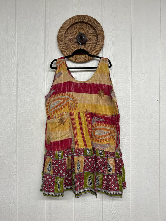 Kantha Meadow Mini Dress 0625 121