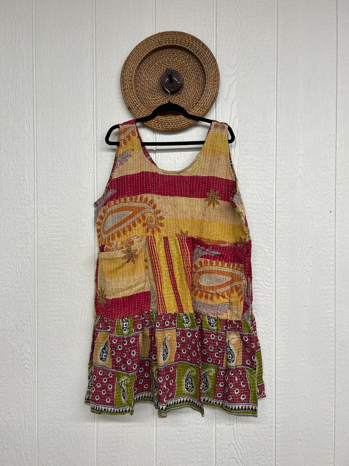 Kantha Meadow Mini Dress 0625 121