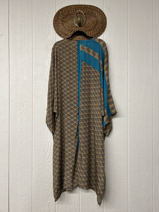Crepe Sari Gaia Duster Dress 0826 117