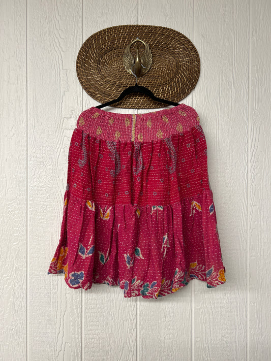 Pareo Kantha Meadow Skirt 0826 056
