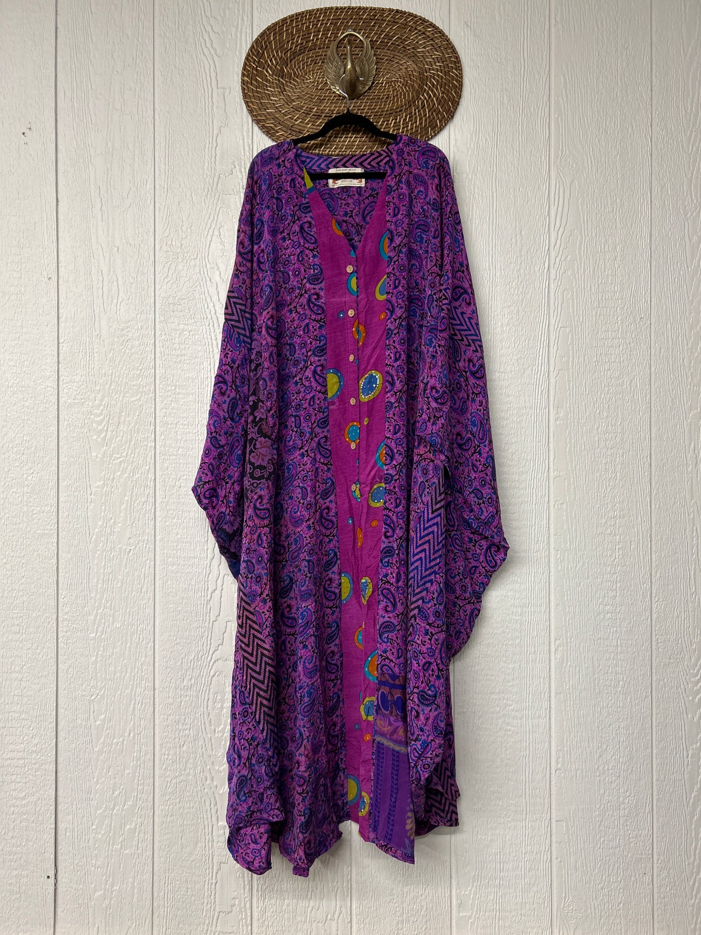 Crepe Sari Bowie Muu Dress 0826 214