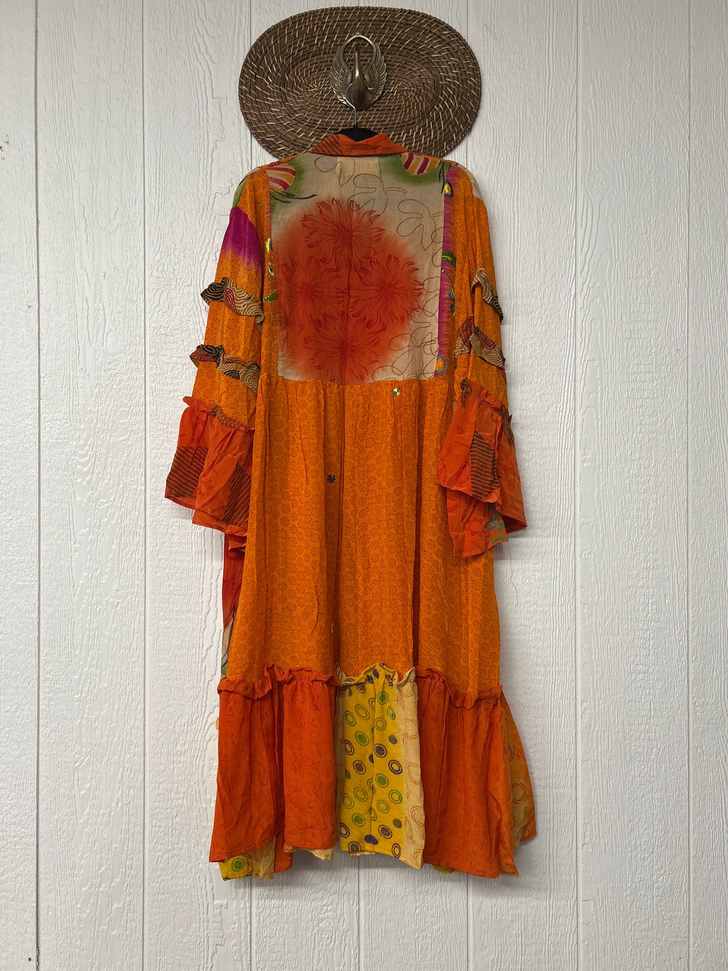 Crepe Sari Rhiannon Duster Dress 0226 139