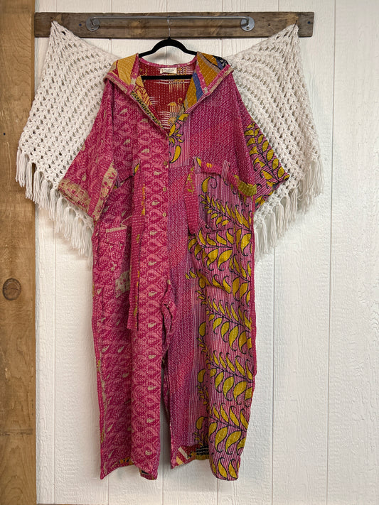 Kantha Zen Hoodie Jumpsuit 0925 173