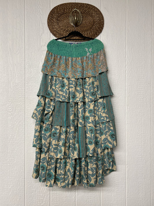 Rasgulla Sari Venus Ruffle Maxi 1125 144