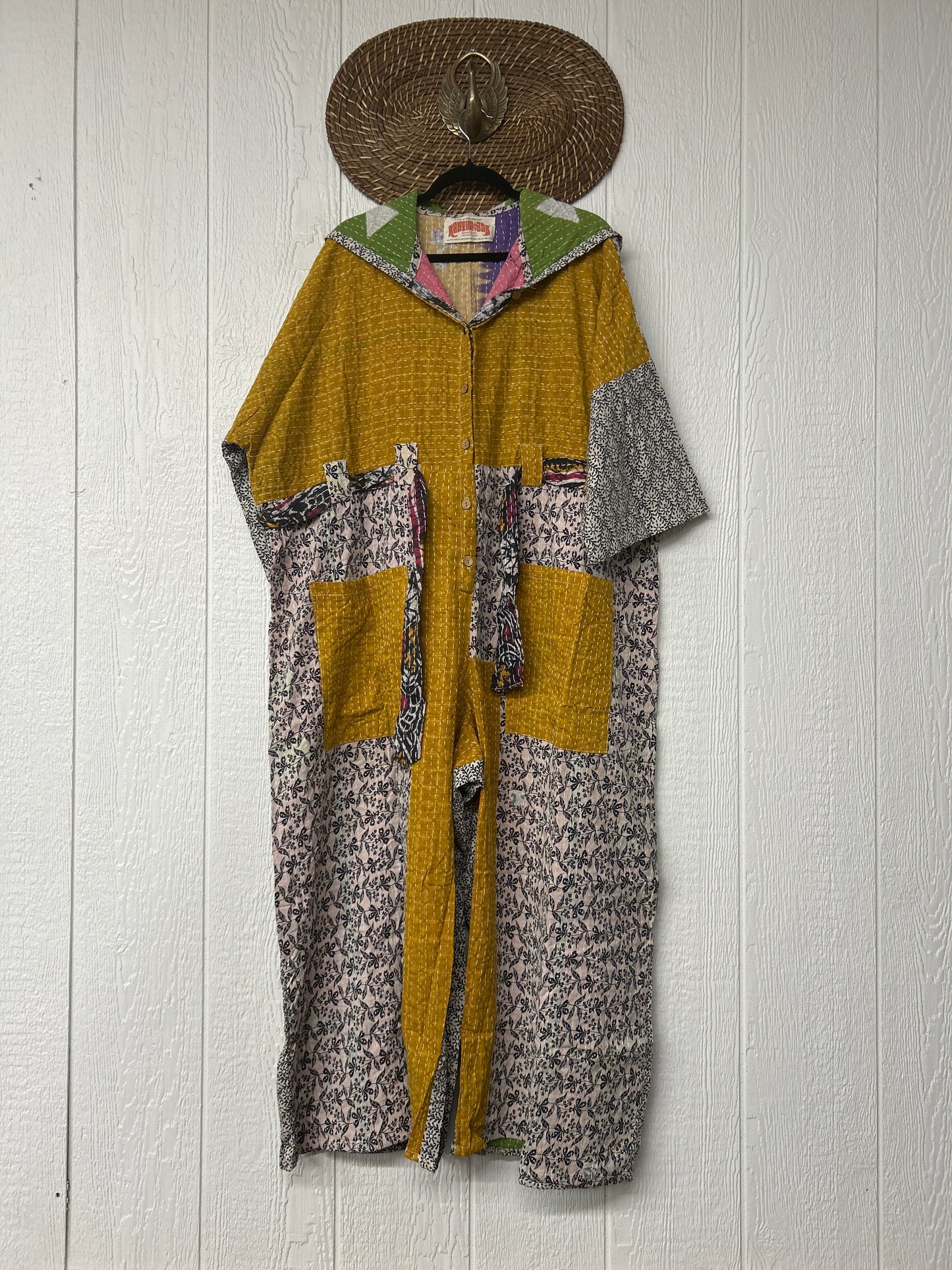 Pareo Kantha Zen Hoodie Jumpsuit 0726 230