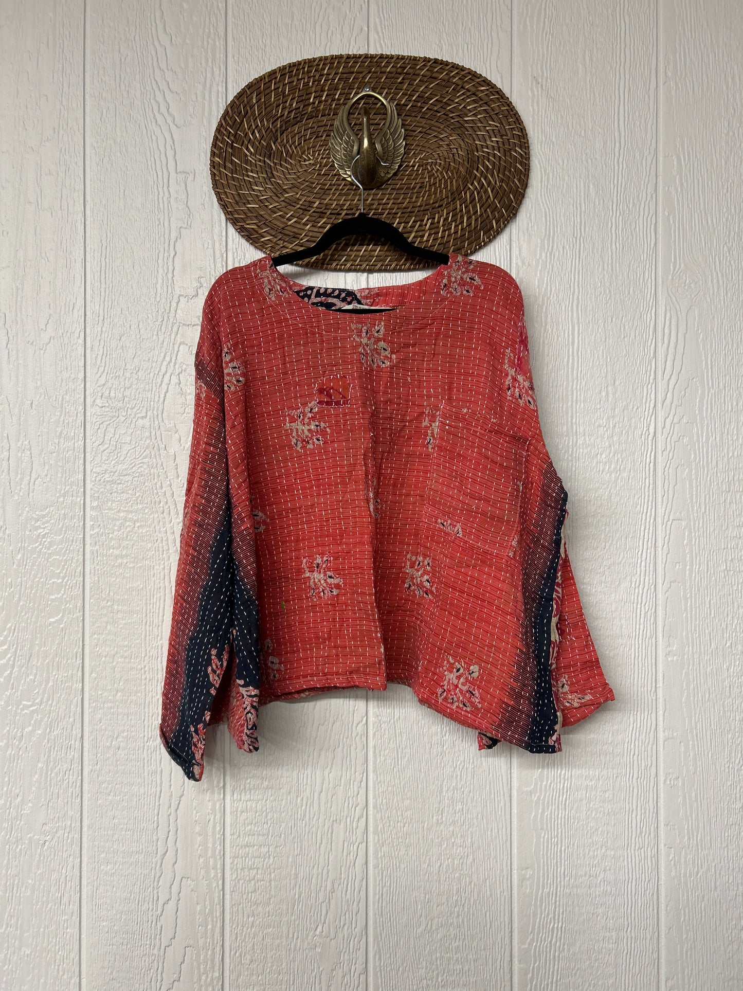 Pareo Kantha Wanderer Pocket Crop Top 0226 240