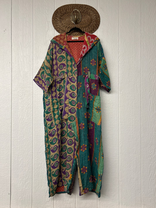 Kantha Zen Hoodie Jumpsuit 0925 095