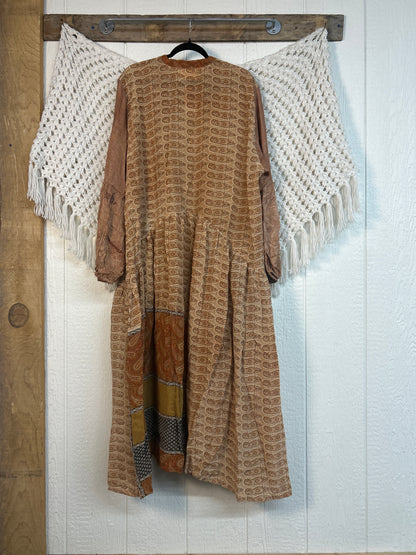 Crepe Sari Evermore Kimono 0326 015